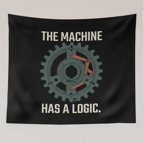 Item preview, The Machine Has a Logic Mechanical Design designed and sold by Amr Darwish Graphic designer.