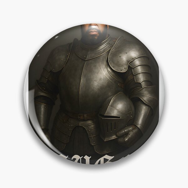 Item preview, Sir Suge Elegant Knight Illustration with Crown and Armor designed and sold by jabrothers.