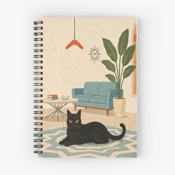 Item preview, Atomic Cat Mid Century Modern Houseplant designed and sold by Tamas Das.
