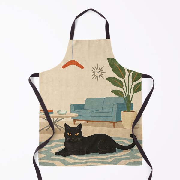 Item preview, Atomic Cat Mid Century Modern Houseplant designed and sold by Tamas Das.