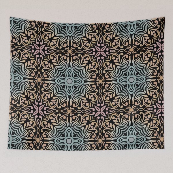Item preview, Ornate Floral Damask Pattern – Decorative Vintage Inspired Botanical Design designed and sold by Rukhscreations.