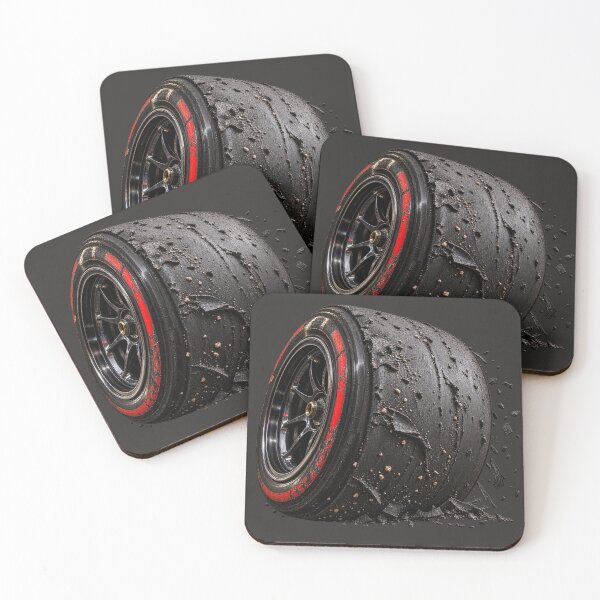 Item preview,  Formula One Worn Racing Tyre – Used Slick Motorsport Sticker – Racing Fan Gift designed and sold by Infinite Images.
