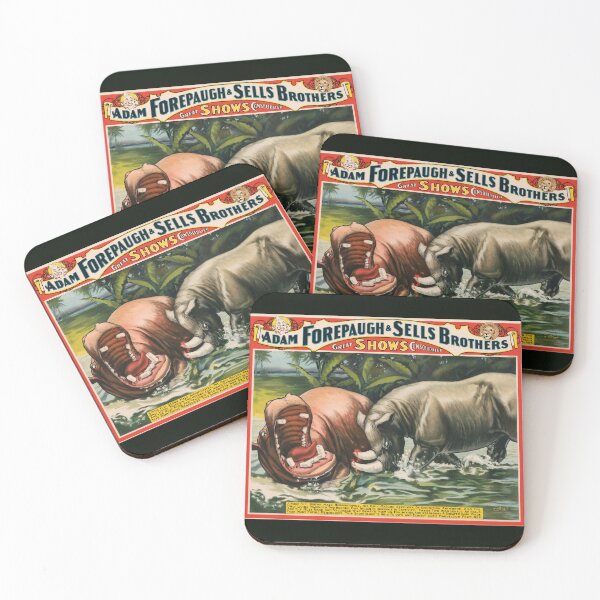 Item preview, Forepaugh Sells Brothers Hippopotamus Circus designed and sold by artofuniverse.