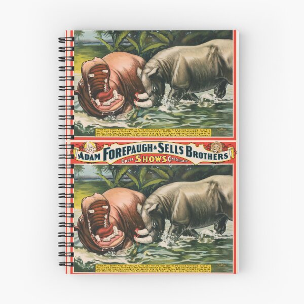 Item preview, Forepaugh Sells Brothers Hippopotamus Circus designed and sold by artofuniverse.