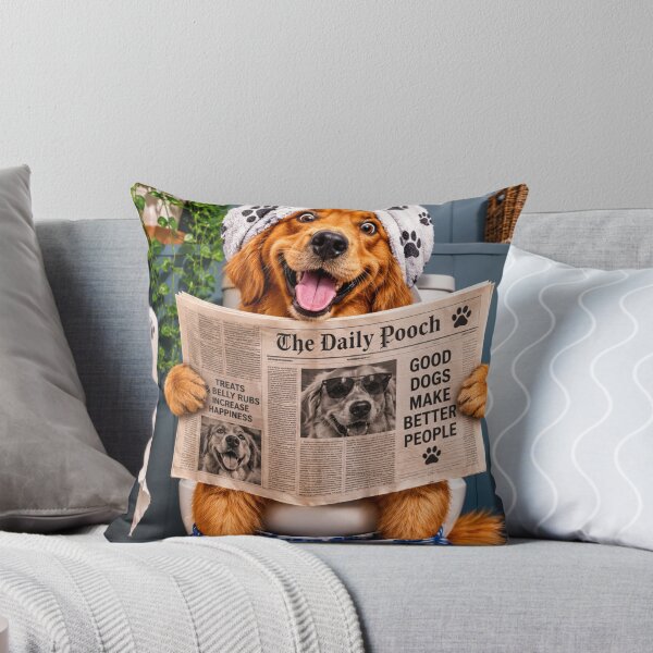 Item preview, Golden Retriever Dog Toilet designed and sold by Imemewell.