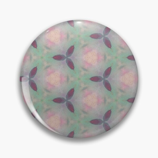 Item preview, Sage Green Plum Floral Tile Pattern Mandala - Throw Pillow designed and sold by ArithraStudio.