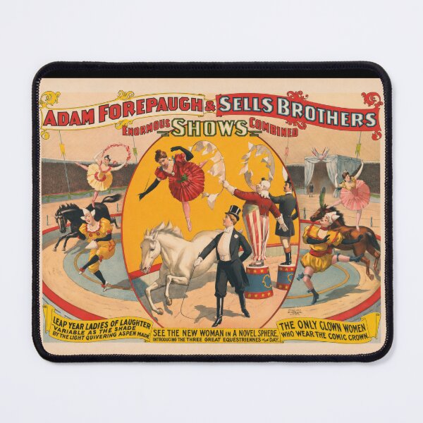 Item preview, Adam Forepaugh Sells Circus Clown Women designed and sold by artofuniverse.