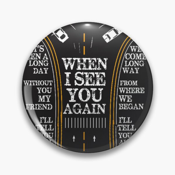 Item preview, I See You Again My Friend Inspirational Quote Design designed and sold by HentaiArsenal.