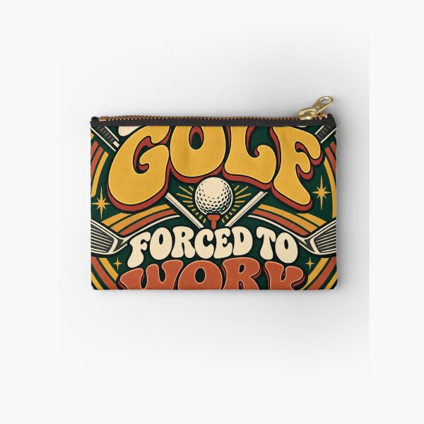 Item preview, Born To Golf Forced To Work Retro Golf Gift designed and sold by aseel9.