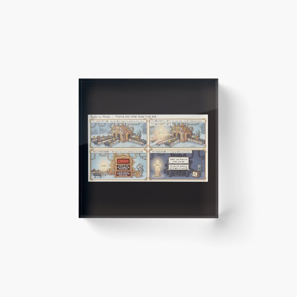 Item preview, The value of a person transcends work performance and status. designed and sold by Mianku | Für das Leben.