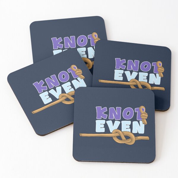 Item preview, Knot Even – Funny Pun & Wordplay Design designed and sold by Fun Funky Designs.