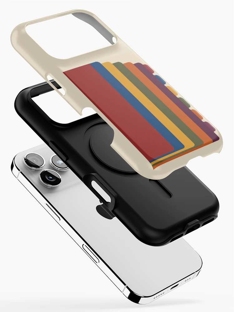Thumbnail 2 of 4, iPhone Case, Tab Stack – Color Coded Planner Notebook designed and sold by astersgraphics.