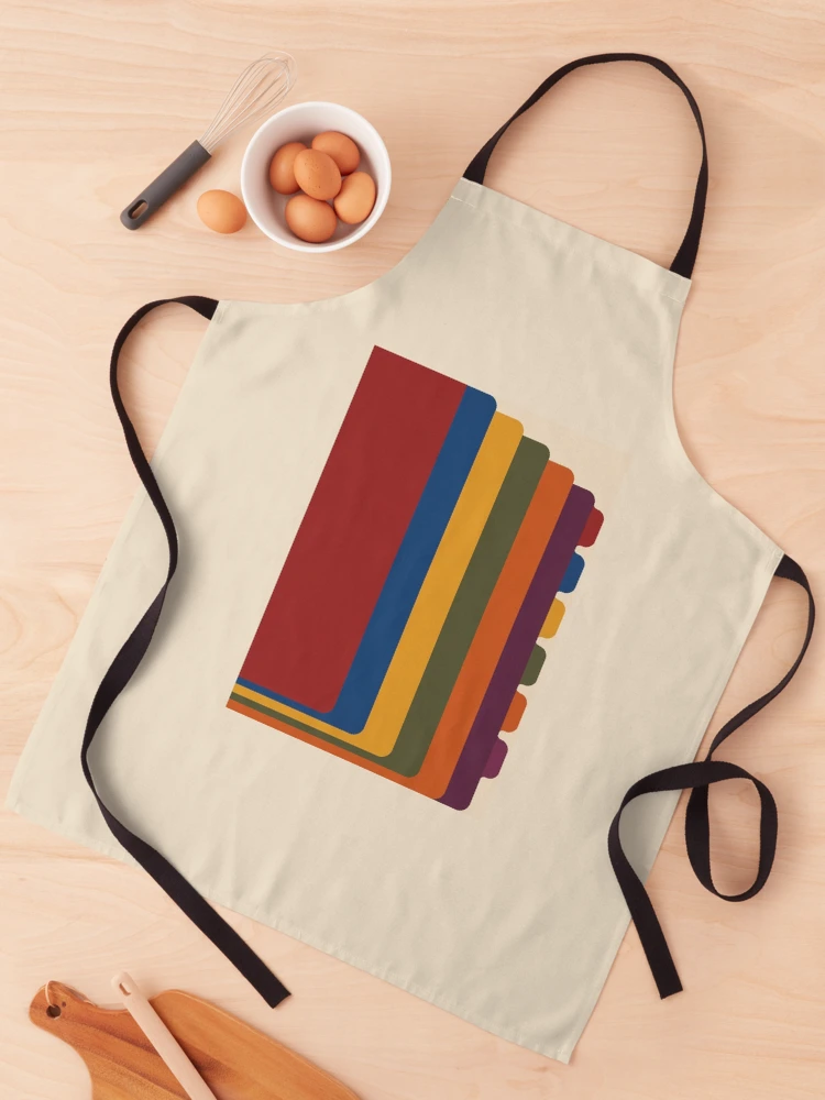 Thumbnail 1 of 6, Apron, Tab Stack – Color Coded Planner Notebook designed and sold by astersgraphics.