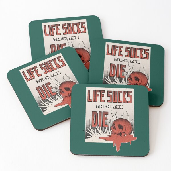 Item preview, life sucks, then you die Active  designed and sold by pattiringboxx.