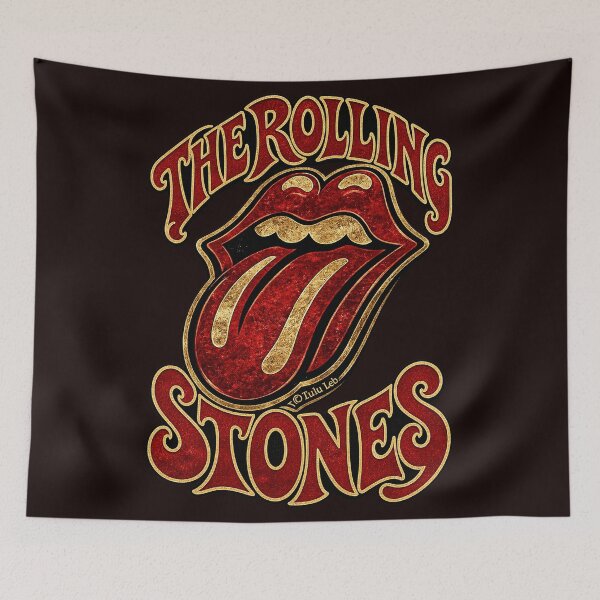 Artikelvorschau, Vintage Rolling Stones Lippen- und Zungensymbol - Extra entworfen und verkauft von LuluLeb.