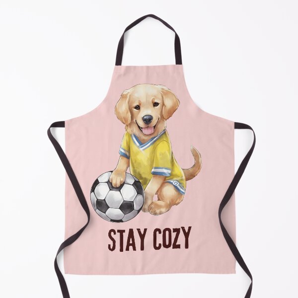 Item preview, Cute Golden Retriever Stay Cozy soccer - Dog Lover Gift designed and sold by stormk10.