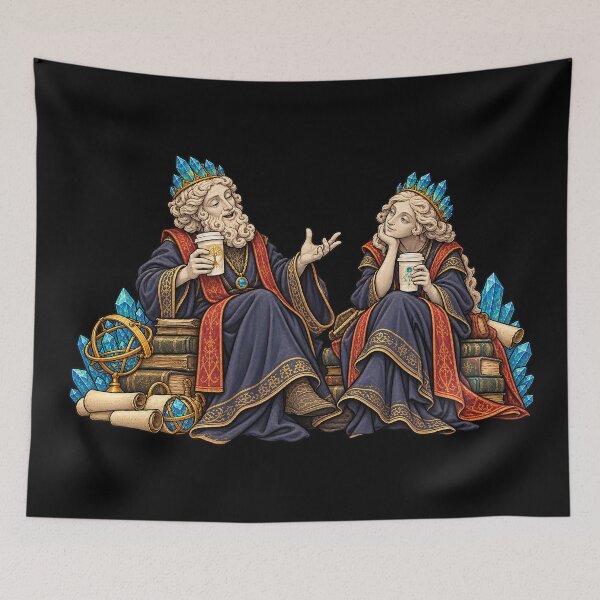 Item preview, Glintstone Sorcerers on a Coffee Break – Elden Ring designed and sold by ChickenFund.
