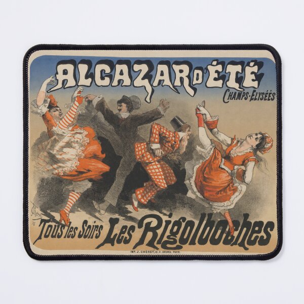 Item preview, Alcazar D'Ete Cancan Dancers 1876 designed and sold by artofuniverse.