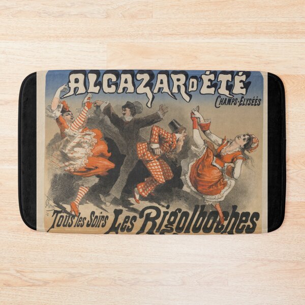 Item preview, Alcazar D'Ete Cancan Dancers 1876 designed and sold by artofuniverse.