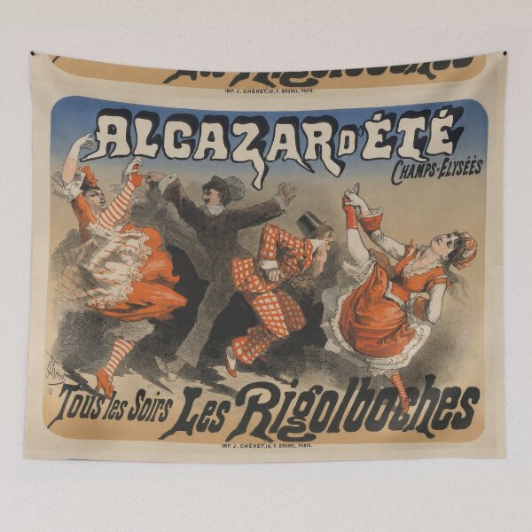Item preview, Alcazar D'Ete Cancan Dancers 1876 designed and sold by artofuniverse.