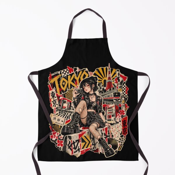 Item preview, Tokyo Urban Rebel Japanese Punk Anime Collage Graphic designed and sold by Tong4130.