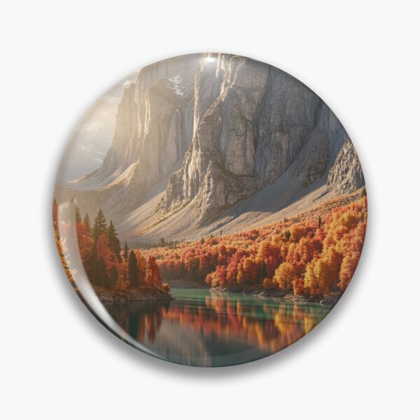 Artikelvorschau, Crimson Valley Reflections – Herbstliche Bergflucht entworfen und verkauft von nhk999.