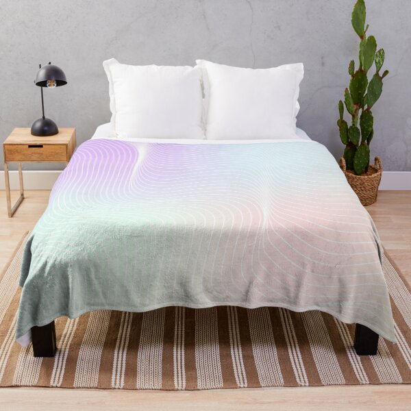 Item preview, Dreamy Pearlescent Waves. Pastel Holographic Abstract designed and sold by AnnaDesertArt.