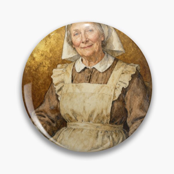 Artikelvorschau, Peggotty (Clara Peggotty): Eine berühmte fiktive Figur aus Charles Dickens' Roman David Copperfield aus dem Jahr 1850. entworfen und verkauft von Vintage Designs +.