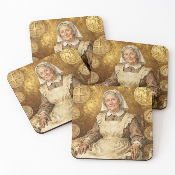 Artikelvorschau, Peggotty (Clara Peggotty): Eine berühmte fiktive Figur aus Charles Dickens' Roman David Copperfield aus dem Jahr 1850. entworfen und verkauft von Vintage Designs +.