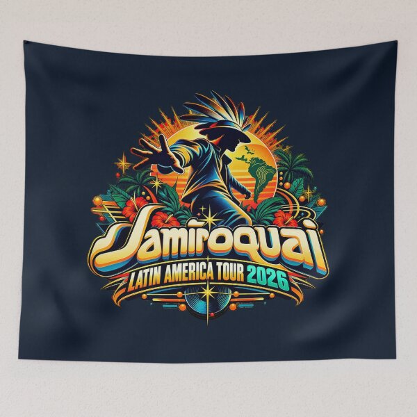 Item preview, Jamiroquai Latin America Tour 2026 designed and sold by AndyGordon125.