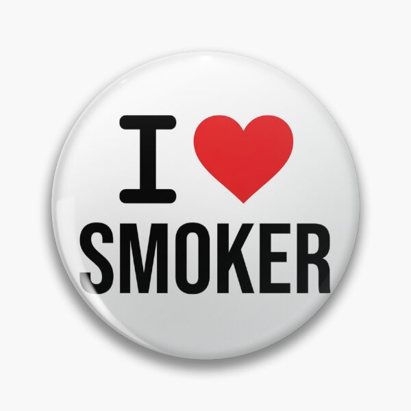 Item preview, I Heart Smoker Funny BBQ Pitmaster Quote Bold Graphic for Meat Smoking Enthusiast designed and sold by raedattia.