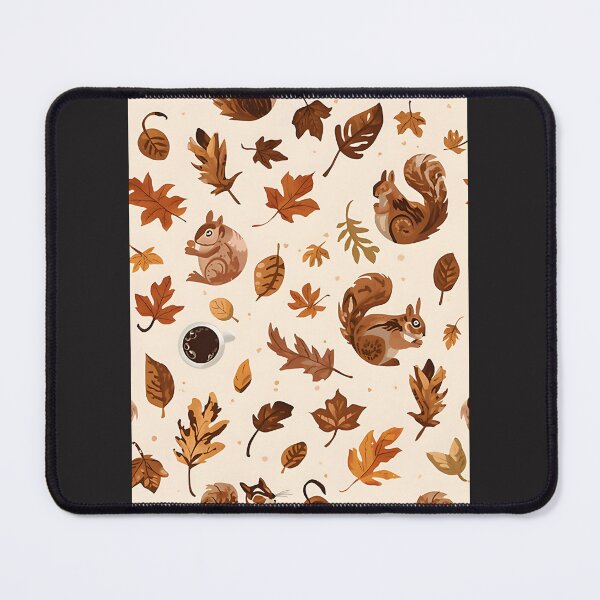 Item preview, Autumn Pattern with Leaves and Seasonal Colors Design designed and sold by drunkdevil.