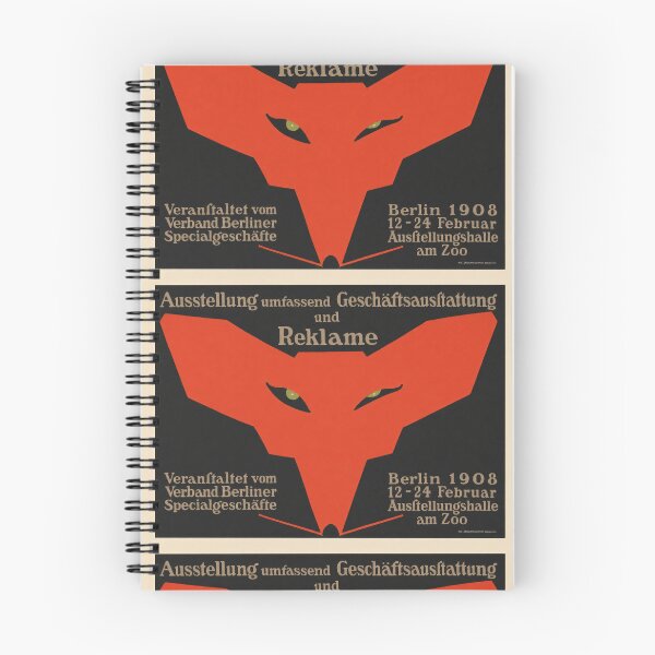 Item preview, Red Fox Advertising Exhibition Berlin 1908 designed and sold by artofuniverse.