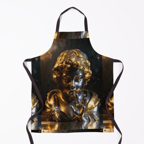 Artikelvorschau, Golden Cherub Sculpture entworfen und verkauft von jodotodesign.