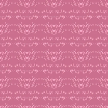 Artwork thumbnail, Pink Scrolling Roses by JaygiesDesign