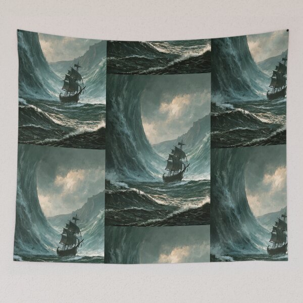 Artikelvorschau, Epic Stormy Sea Adventure entworfen und verkauft von jodotodesign.