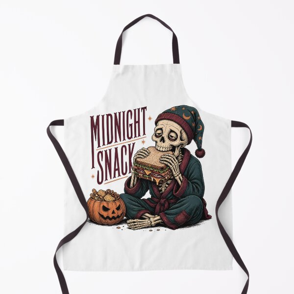 Item preview, Midnight Snack Halloween Skeleton Spooky Food designed and sold by RoyesButler.