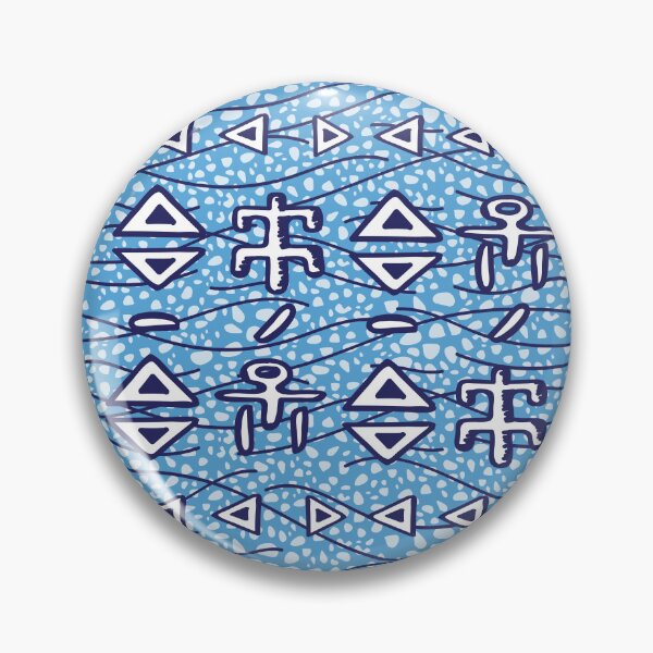 Item preview, African printed fabric – Bogolan patterns designed and sold by Wolagno.