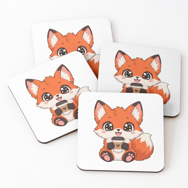 Item preview, Cute Kawaii Fox With Burger designed and sold by Eternalski.
