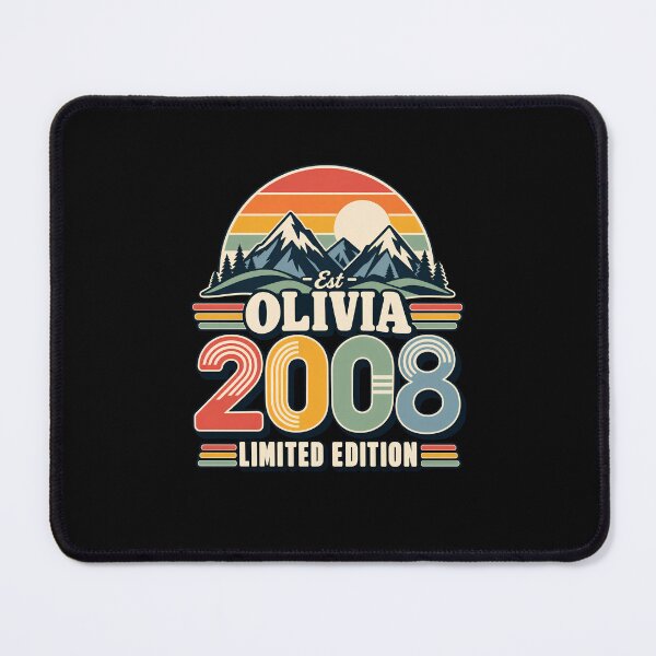 Artikelvorschau, Olivia 2008 Birthday Limited Edition Personalized 18th Birthday Girl Gift entworfen und verkauft von designstoriesMK.