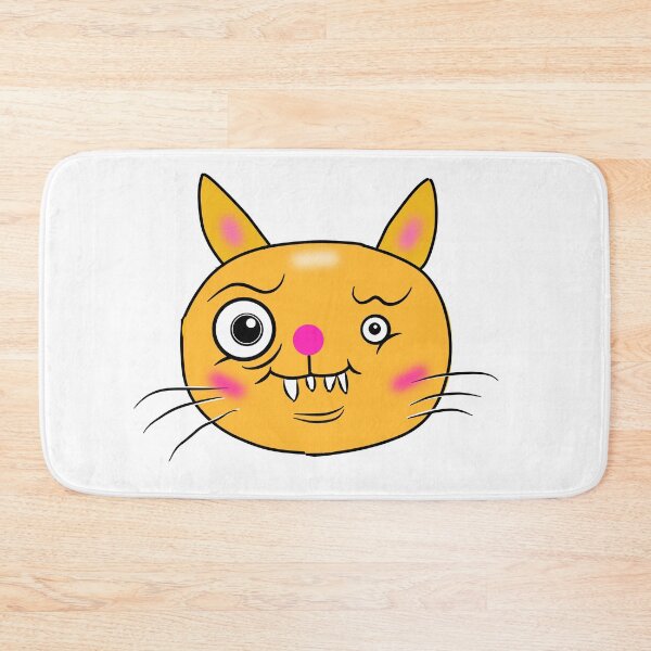 Item preview, Funny Crazy Cat Orange Kitty Face Cute Meme Artwork designed and sold by Shopovibe.