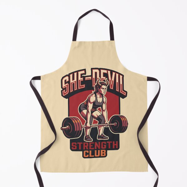 Item preview, She-Devil Strength Club Female Powerlifting designed and sold by SplashTastic.