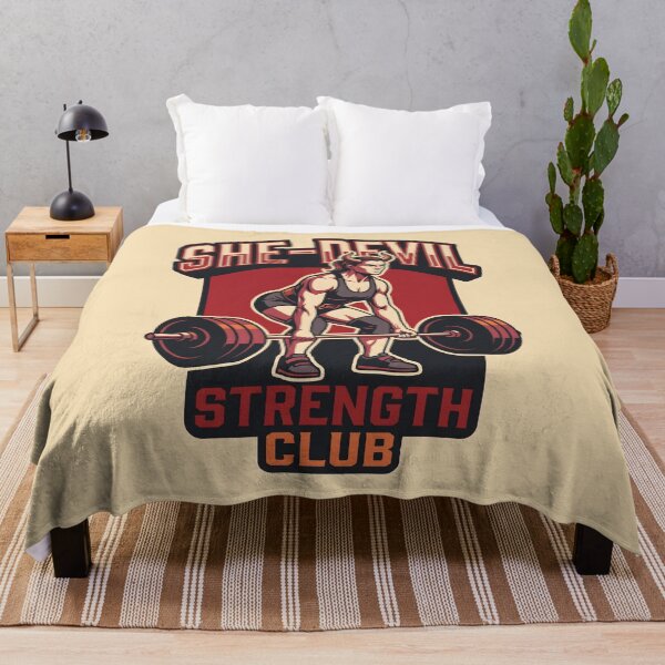 Item preview, She-Devil Strength Club Female Powerlifting designed and sold by SplashTastic.