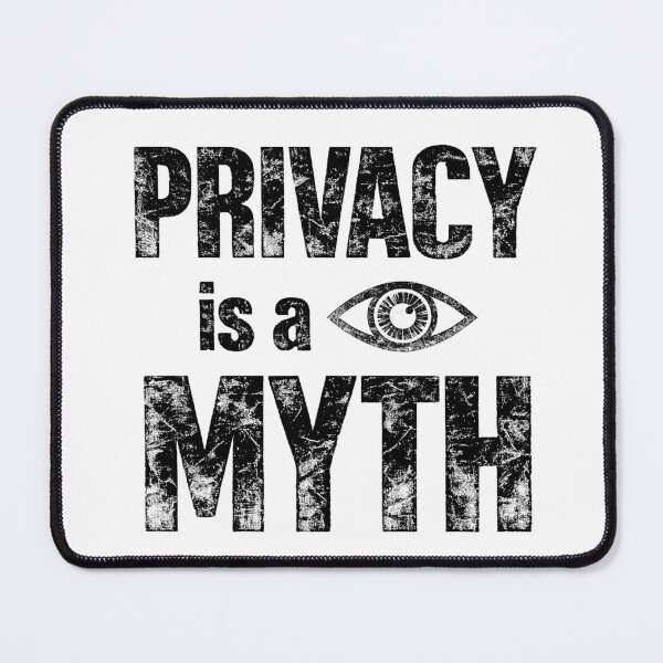 Artikelvorschau, Verschwörungstheorie für Verschwörungstheoretiker: Privatsphäre ist ein Mythos – Grunge-Augen-Geschenk entworfen und verkauft von Artycom.
