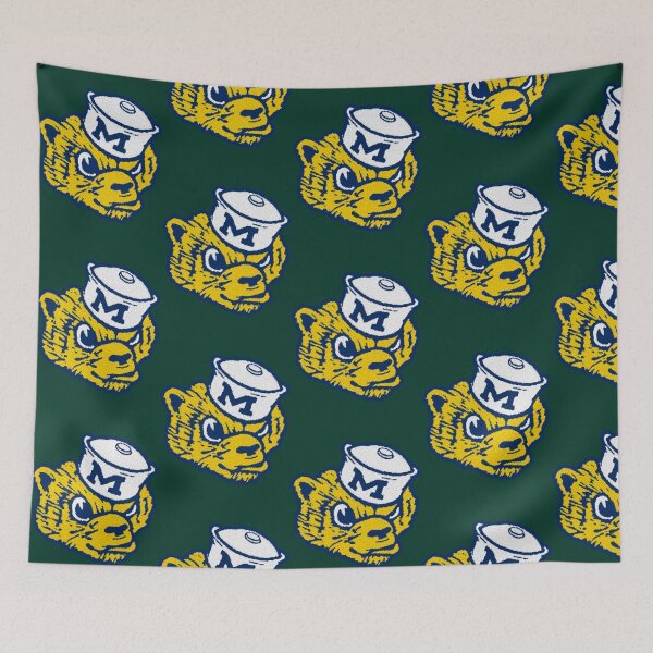 Item preview, Michigan Wolverines Retro Sketch Active  designed and sold by NeonHouses.