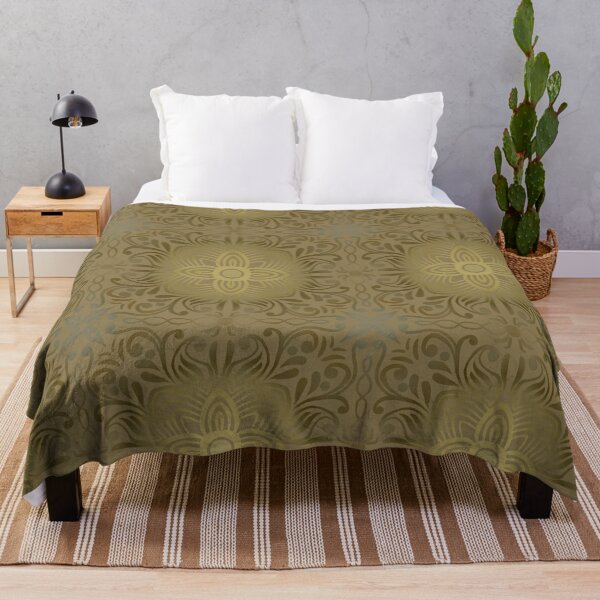 Item preview, Ornate Floral Damask Pattern – Decorative Vintage Inspired Botanical Design designed and sold by Rukhscreations.