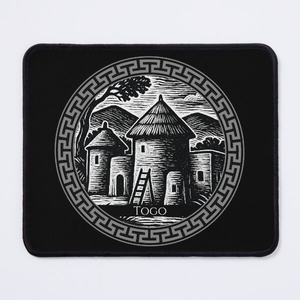 Item preview, Togo Vintage Woodcut Art designed and sold by Thistle-TShop.