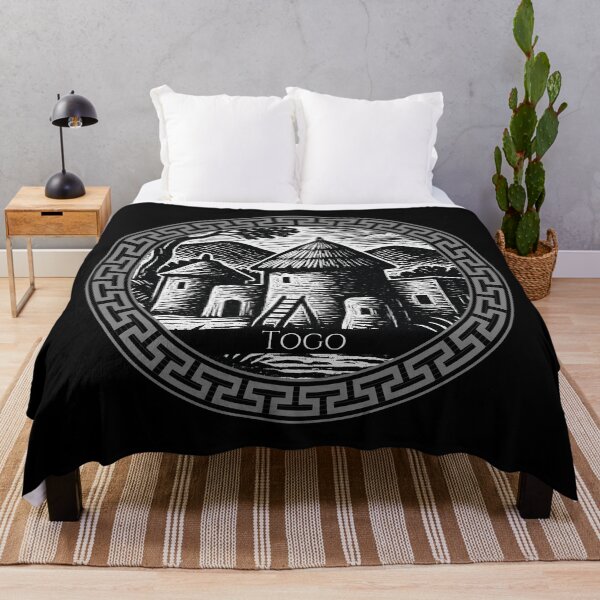 Item preview, Togo Vintage Woodcut Art designed and sold by Thistle-TShop.