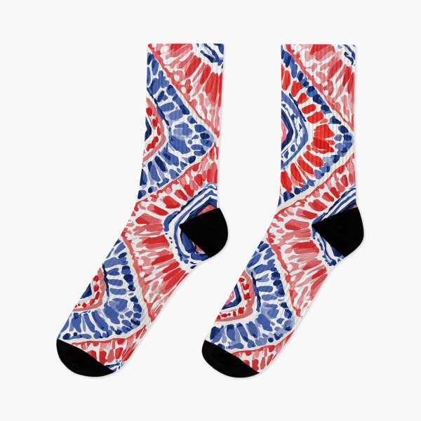 Item preview, Red White and Blue Quadrille Design designed and sold by RichardRags.