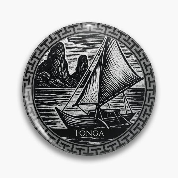 Artikelvorschau, Tonga Vintage Holzschnittkunst entworfen und verkauft von Thistle-TShop.